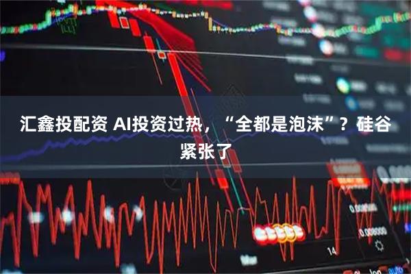 汇鑫投配资 AI投资过热，“全都是泡沫”？硅谷紧张了