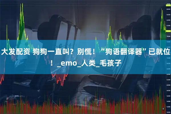 大发配资 狗狗一直叫？别慌！“狗语翻译器”已就位！_emo_人类_毛孩子