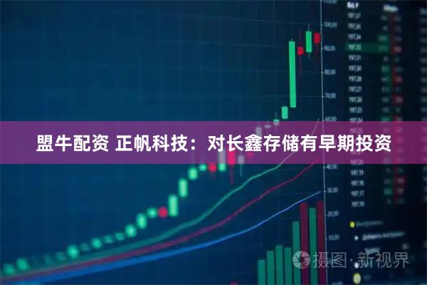 盟牛配资 正帆科技：对长鑫存储有早期投资