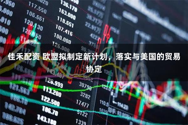 佳禾配资 欧盟拟制定新计划，落实与美国的贸易协定